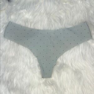 PINK Victoria's Secret Polka Dot Thong Panty S